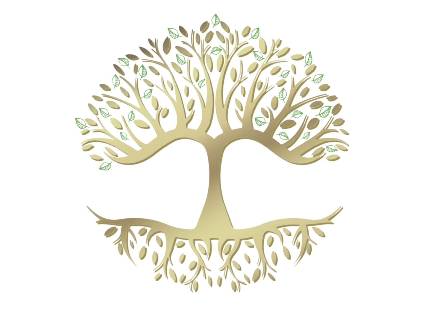 joint logo blended leaves A Living Arts and Foundations 4 Change Collaboration