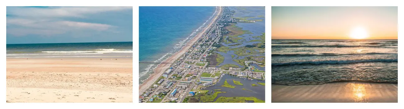 topsail island beach and aerial s3 pic